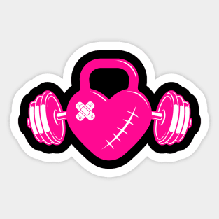Strong Heart Sticker